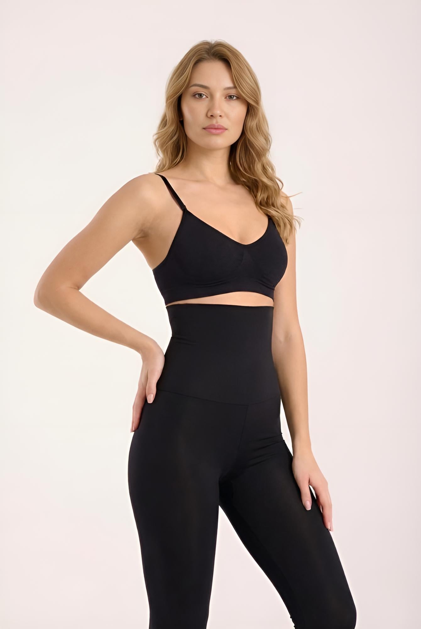 Yüksek Bel Toparlayıcı Tayt