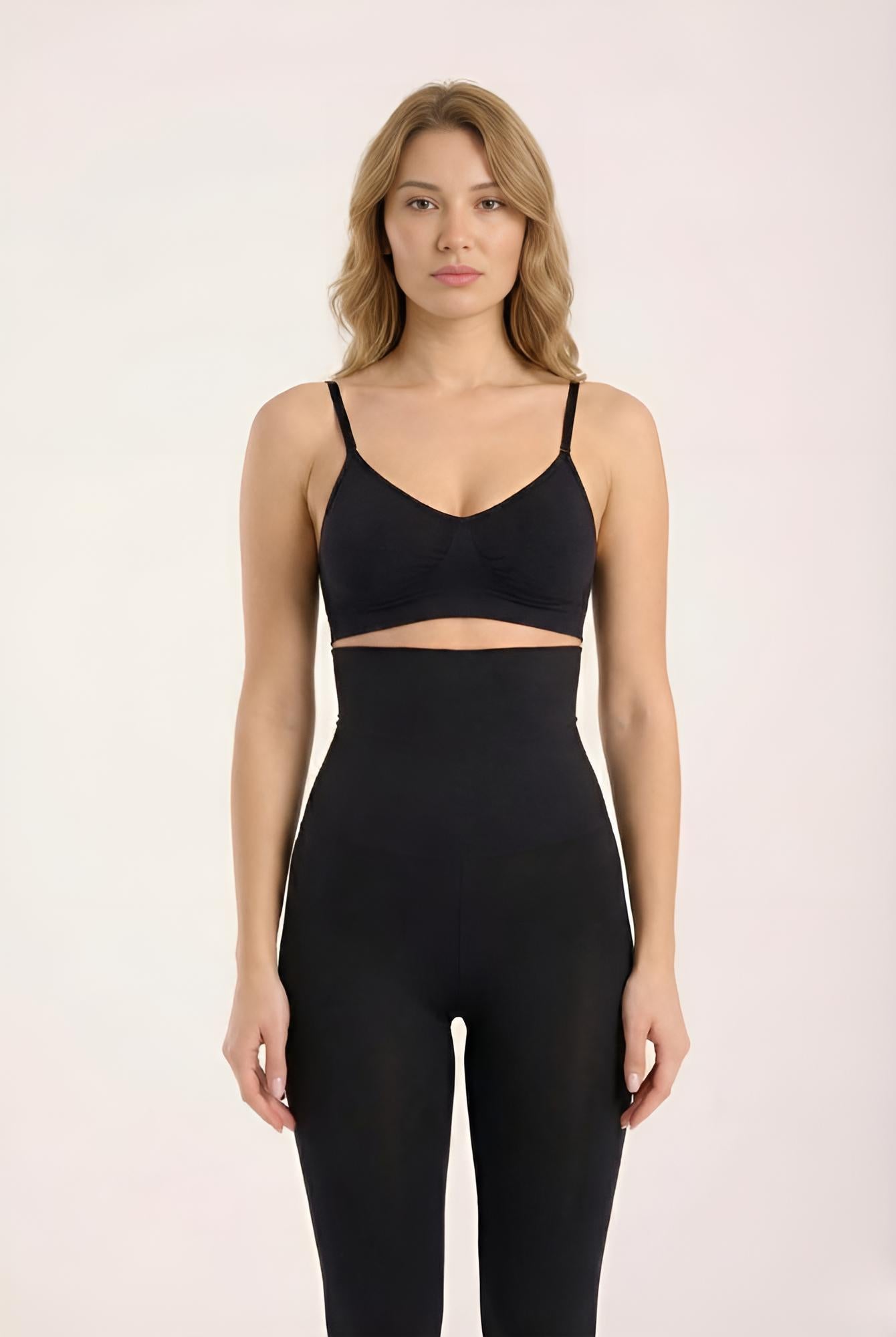 Yüksek Bel Toparlayıcı Tayt